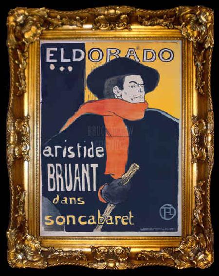 framed   Henri  Toulouse-Lautrec El Dorado, ta009-2